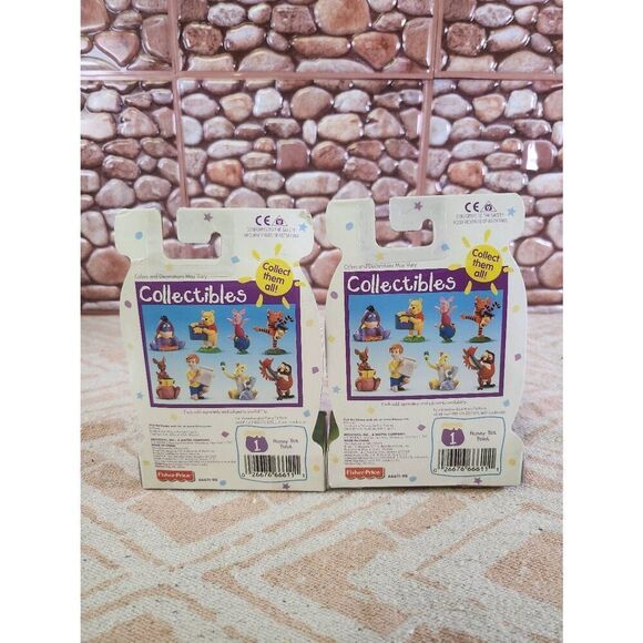 Vintage Pooh Collectible, 1999 Edition, Disney Pooh and  Piglet Figure, Fisher-P - Picture 3 of 7